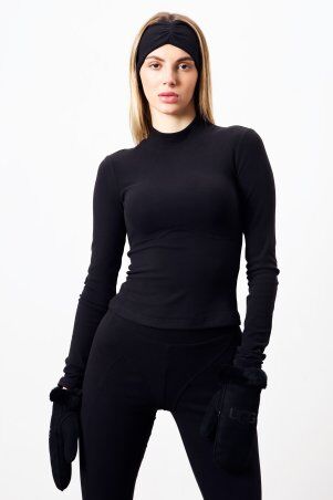 Itelle: Костюм із трикотажу термо чорний 3224 - фото 5