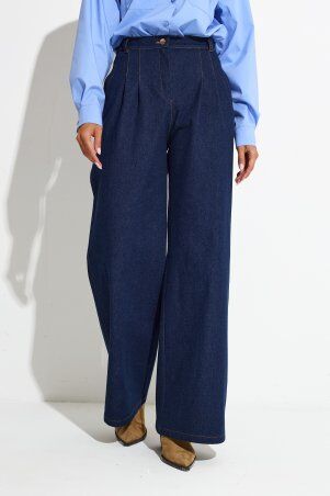 Itelle: Джинси палаццо сині 4355 - фото 5