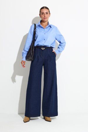 Itelle: Джинси палаццо сині 4355 - фото 7