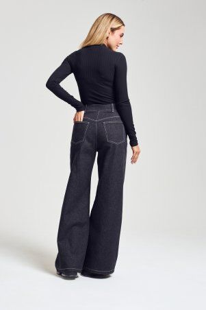 Itelle: Джинси палаццо чорні 4360 - фото 6