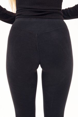 Itelle: Лосіни-гамаши із трикотажу термо чорного кольору 4366 - фото 5