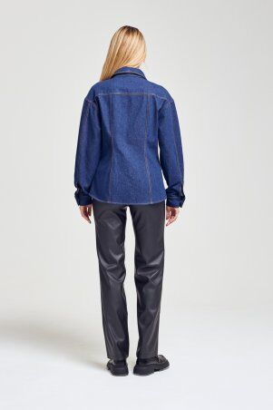 Itelle: Куртка джинсова приталиного силуету 7138 - фото 2