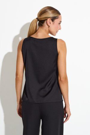Itelle: Шовкова майка Люсі чорна 8448 - фото 4