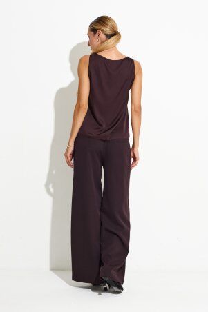 Itelle: Шовкова майка Люсі шоколад 8449 - фото 3