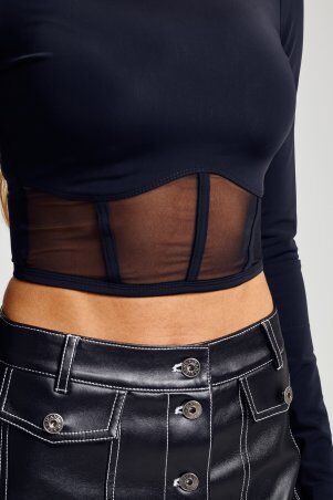 Itelle: Лонгслів з сіткою із біфлексу 8451 - фото 2