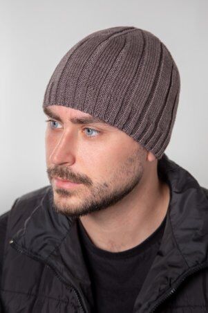 Braxton: Шапка бини мужская вязаная 5517 - фото 5