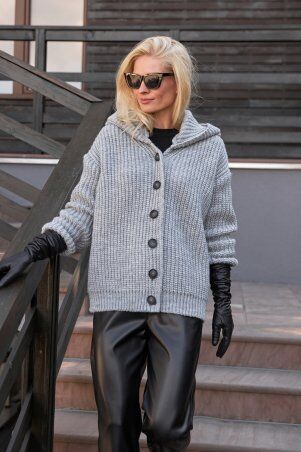 TrikoBakh: Пальто з капюшоном 2917 - фото 14