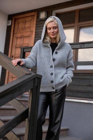 TrikoBakh: Пальто з капюшоном 2917 - фото 18