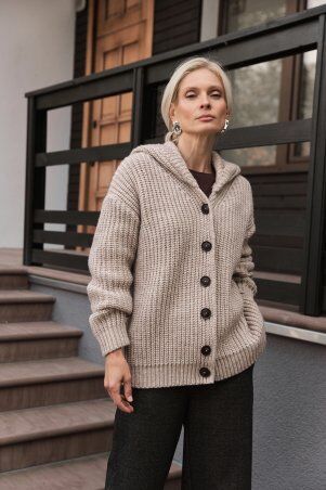 TrikoBakh: Пальто з капюшоном 2917 - фото 2