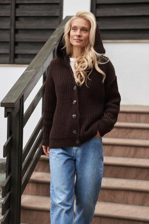 TrikoBakh: Пальто з капюшоном 2917 - фото 23