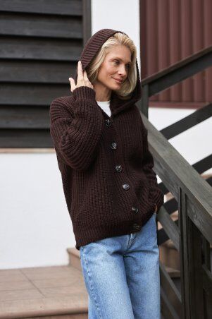 TrikoBakh: Пальто з капюшоном 2917 - фото 25