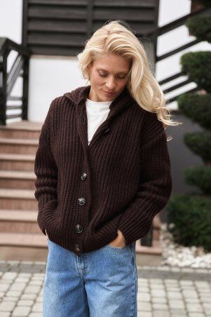 TrikoBakh: Пальто з капюшоном 2917 - фото 28