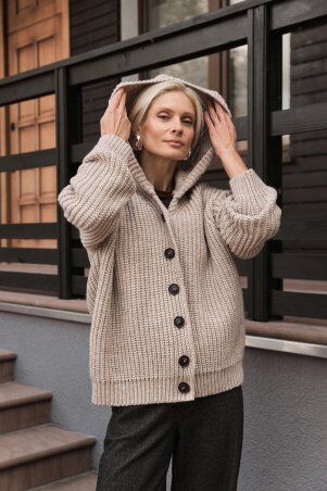 TrikoBakh: Пальто з капюшоном 2917 - фото 3