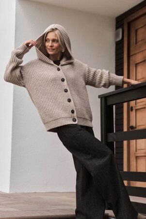 TrikoBakh: Пальто з капюшоном 2917 - фото 4