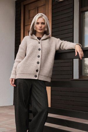 TrikoBakh: Пальто з капюшоном 2917 - фото 5