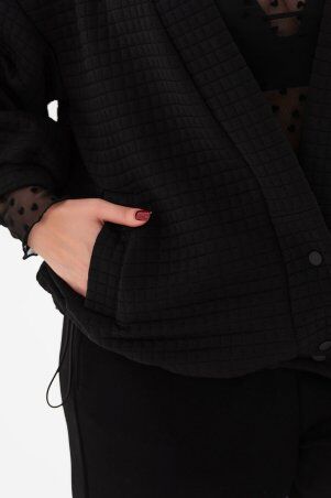 Garne: Бомбер BUBLE чорний 3043343 - фото 4