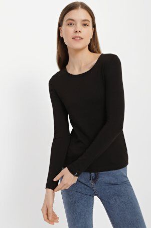 Garne: Лонгслів NIKKI чорний 3043336 - фото 5