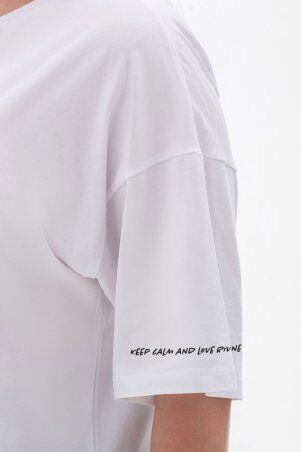 Garne: Жіноча футболка білого кольору "I