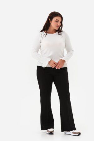 Garne: Лонгслів RUFFLE білий 3043323 - фото 2