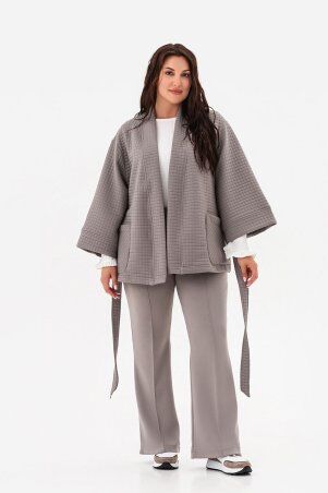 Garne: Кардиган SQUARE сірий 3043312 - фото 3