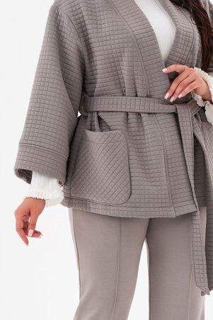 Garne: Кардиган SQUARE сірий 3043312 - фото 4