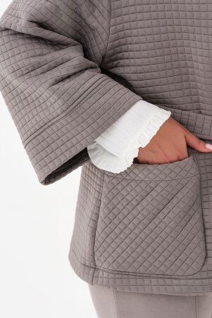 Garne: Кардиган SQUARE сірий 3043312 - фото 5