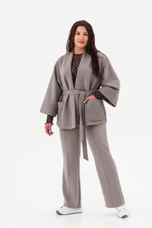 Garne: Кардиган SQUARE сірий 3043312 - фото 6