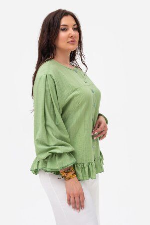 Garne: Блуза VAILA Зелений 3043283 - фото 3