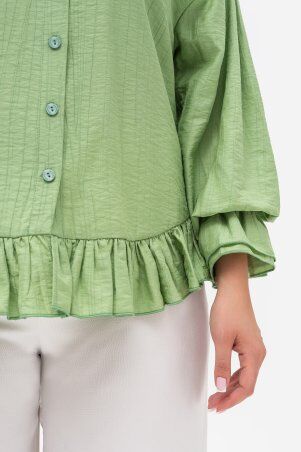 Garne: Блуза VAILA Зелений 3043283 - фото 4