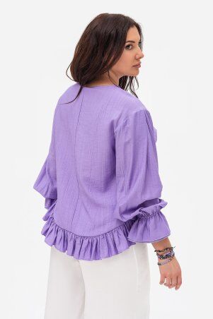 Garne: Блуза VAILA Бузковий 3043281 - фото 4