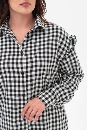 Garne: Сорочка ALLA Чорно-білий 3043189 - фото 4