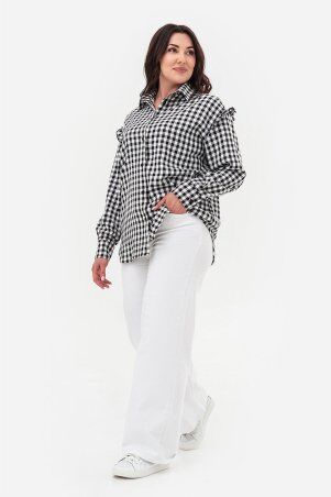 Garne: Сорочка ALLA Чорно-білий 3043189 - фото 6