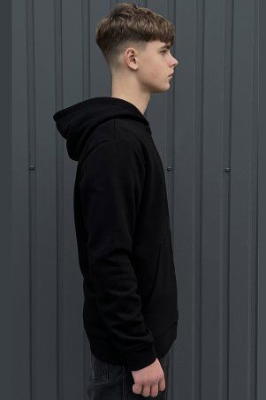 Garne: Чоловіча кофта-зіппер NAELL чорного кольору 9001518 - фото 3