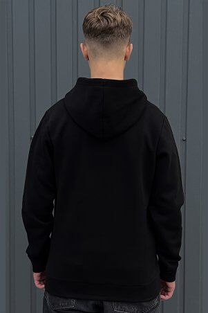 Garne: Чоловіча кофта-зіппер NAELL чорного кольору 9001518 - фото 4