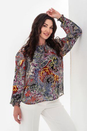 Garne: Блуза WIND Коричневий 3043070 - фото 2