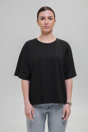 Garne: Футболка LANI чорного кольору 3043050 - фото 5