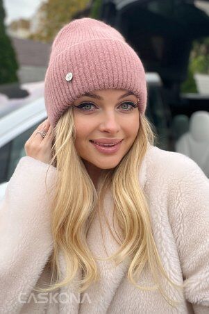 Caskona: ALISHA ШАПКА темная пудра SG 22428 - фото 2