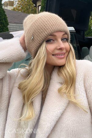 Caskona: ALISHA ШАПКА светлый кэмел SG 22424 - фото 2