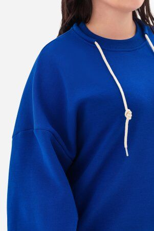 Garne: Утеплений світшот OVER кольору електрик 3043371 - фото 5