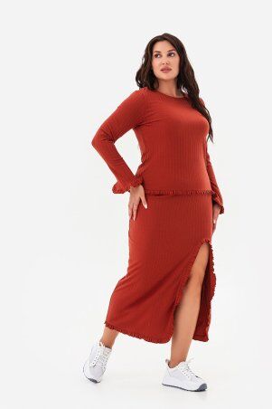 Garne: Спідниця RUFFLE теракотовий 3043322 - фото 3