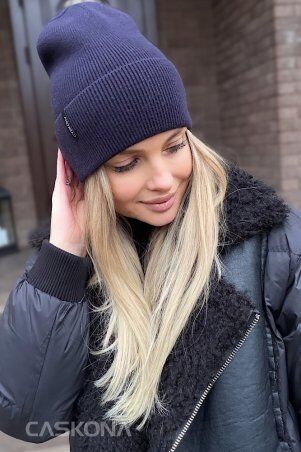 Caskona: SHEIN ШАПКА чернильный CS 172909 - фото 2