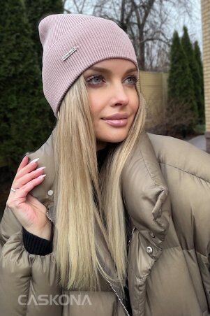 Caskona: SHEIN ШАПКА бледно-розовый CS 172929 - фото 2