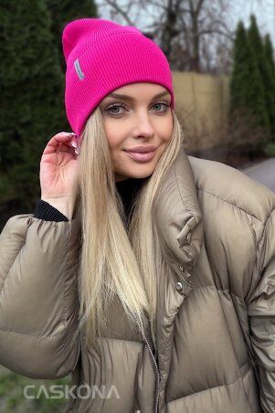 Caskona: SHEIN ШАПКА розовый неон CS 172947 - фото 2