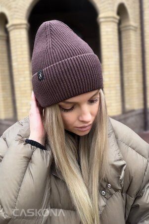 Caskona: Glow Шапка коричневый-2 SG 43501-3 - фото 4