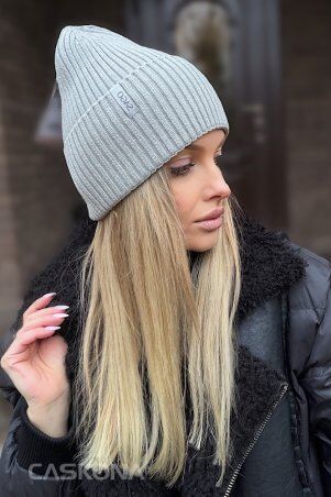 Caskona: NICOLETTA ШАПКА пепельный SG 20627 - фото 2