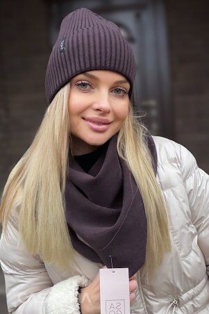 Caskona: NICOLETTA ШАПКА лесная ягода SG 20685 - фото 2