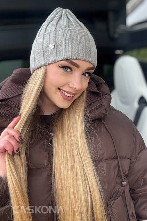 Caskona: Bloomlet Шапка пепельный SG 43127 - фото 2