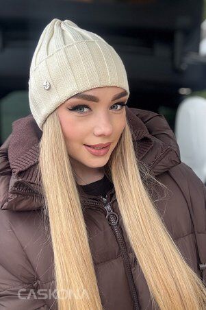 Caskona: Bloomlet Шапка молоко SG 43134 - фото 2
