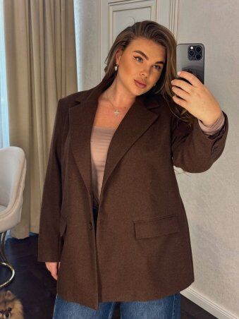 PEONY: Пиджак №1 Коричневого Цвета 3010252 - фото 2
