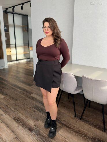 PEONY: Tоп Лонг №4 Цвета Бургунді 0511253 - фото 3